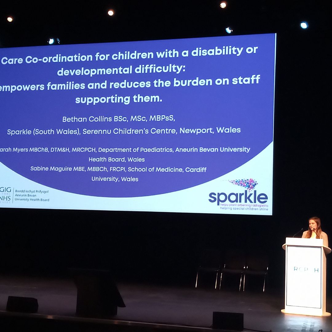 Sparkle shines at children’s health conference